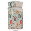 Good Morning Dekbedovertrek "Bos" - Multi - (140x220 Cm) -Kwaliteit Geselecteerde Dekbedovertrekkenwinkel 1000083372