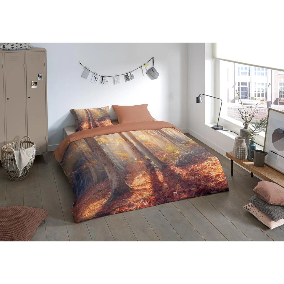 Pure Dekbedovertrek "Autumn" - Multi - (240x220 Cm) 4 Pure Dekbedovertrek "Autumn" - Multi - (240x220 Cm) - Afbeelding 2