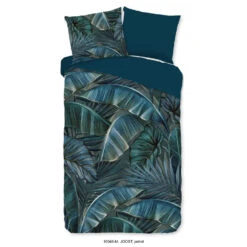 Pure Dekbedovertrek "Joost" - Petrol - (140x220 Cm)