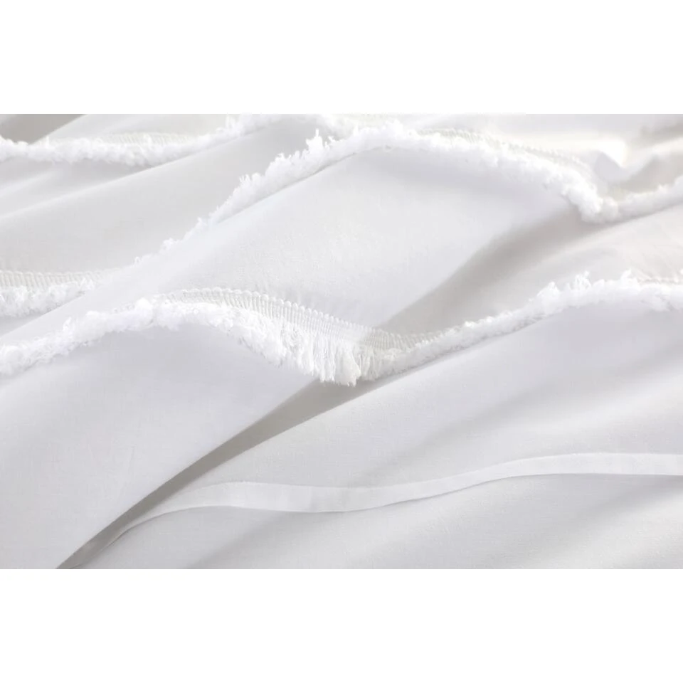 Papillon Dekbedovertrek Lucidia - 140x200/220 - Wit 5 Papillon Dekbedovertrek Lucidia - 140x200/220 - Wit - Afbeelding 3