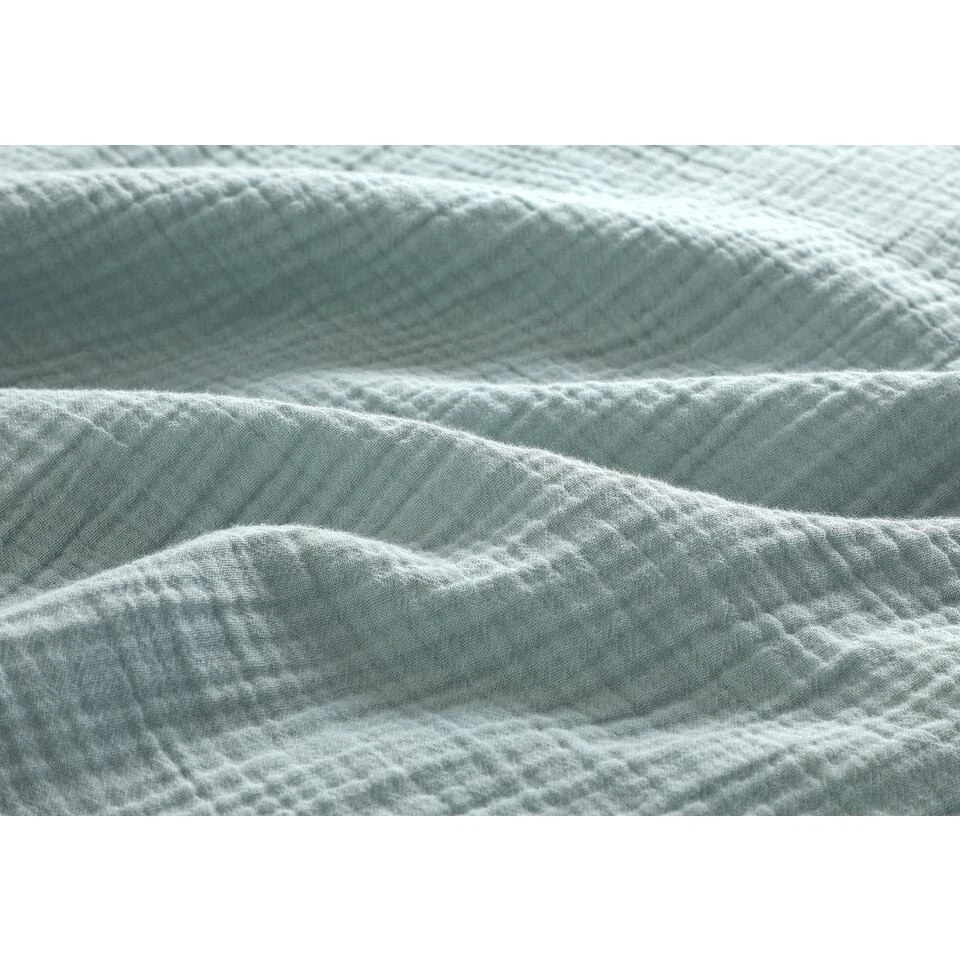 Papillon Dekbedovertrek Rome - 140x200/220 - Groen 5 Papillon Dekbedovertrek Rome - 140x200/220 - Groen - Afbeelding 3