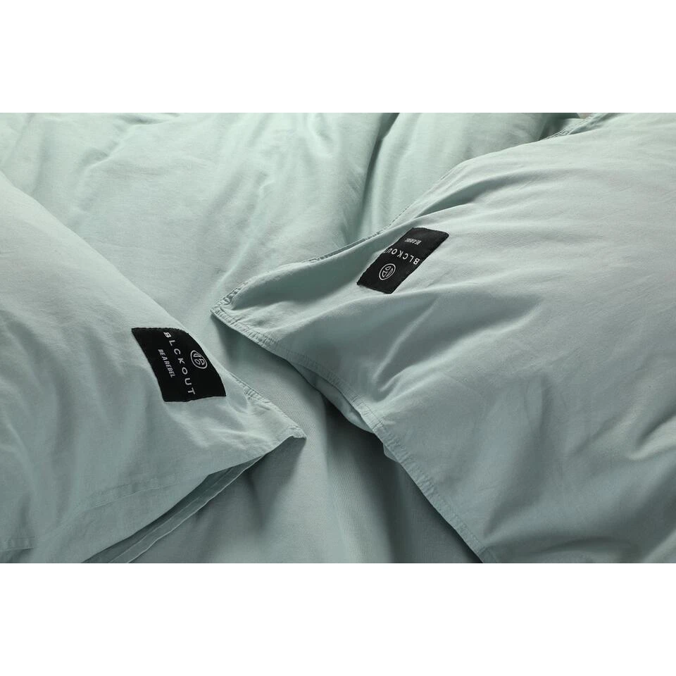 BLCKOUT Dekbedovertrek Oslo - 200x200/220 - Groen 5 BLCKOUT Dekbedovertrek Oslo - 200x200/220 - Groen - Afbeelding 3