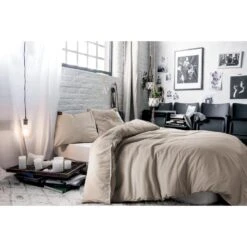 BLCKOUT Dekbedovertrek Oslo - 240x200/220 - Zand 6 BLCKOUT Dekbedovertrek Oslo - 240x200/220 - Zand -Kwaliteit Geselecteerde Dekbedovertrekkenwinkel 1000086679 0101