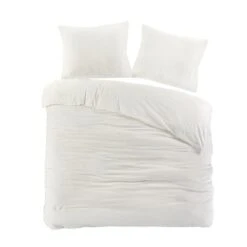 Papillon Dekbedovertrek Rome - 200x200/220 - Ivoor