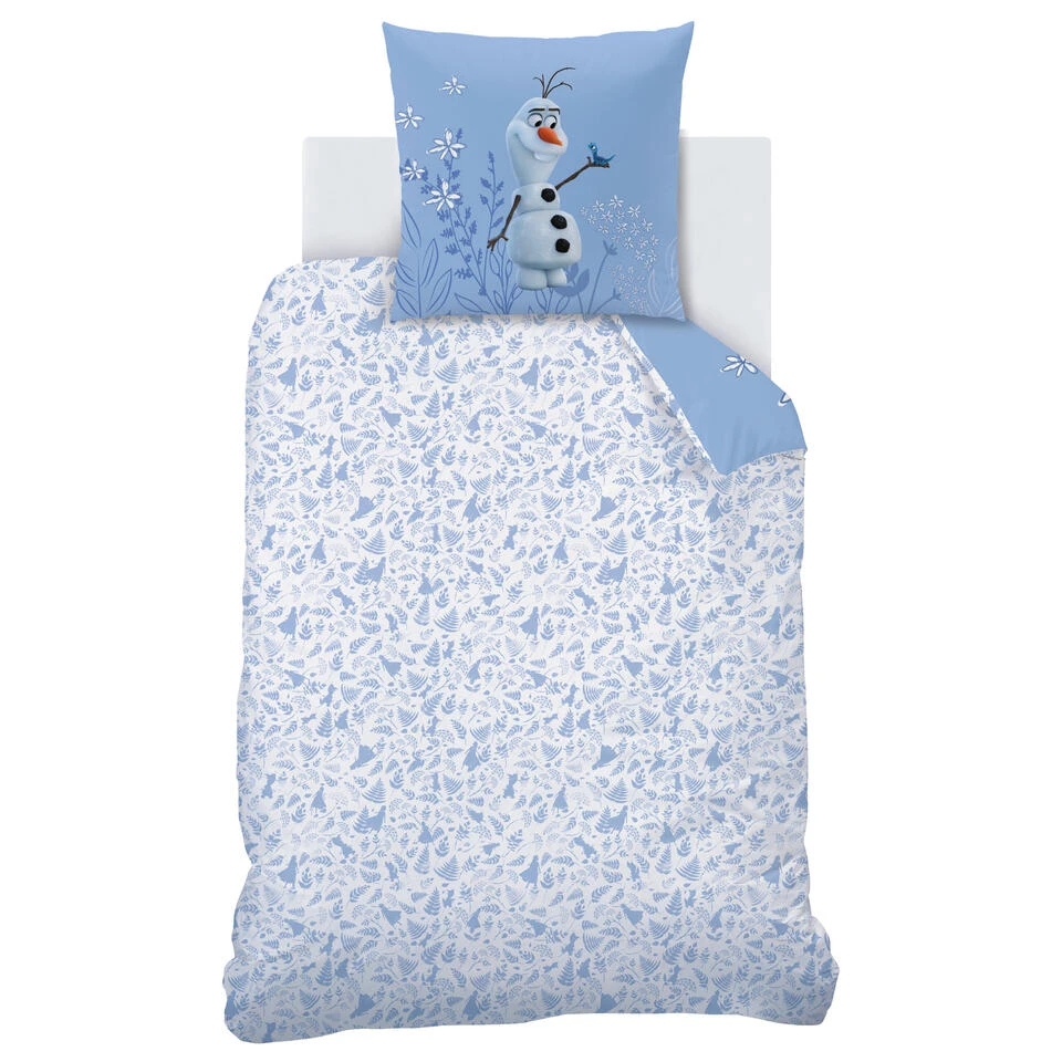 Disney Frozen Dekbedovertrek Magical Season - 140 X 200 Cm - Katoen 4 Disney Frozen Dekbedovertrek Magical Season - 140 X 200 Cm - Katoen - Afbeelding 2