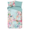 Good Morning Dekbedovertrek "Emma" - Aqua - (140x220 Cm) -Kwaliteit Geselecteerde Dekbedovertrekkenwinkel 1000092755