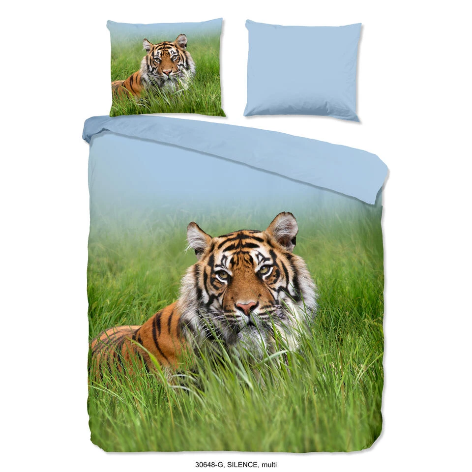 Good Morning Dekbedovertrek "Silence" - Multi - (200x220 Cm) 3 Good Morning Dekbedovertrek "Silence" - Multi - (200x220 Cm)