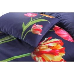 Papillon Dekbedovertrek Tulips - 240x200/220 Cm - Navy 8 Papillon Dekbedovertrek Tulips - 240x200/220 Cm - Navy -Kwaliteit Geselecteerde Dekbedovertrekkenwinkel 1000093530 0102