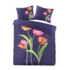 Papillon Dekbedovertrek Tulips - 200x200/220 Cm - Navy 2 Papillon Dekbedovertrek Tulips - 200x200/220 Cm - Navy -Kwaliteit Geselecteerde Dekbedovertrekkenwinkel 1000093565