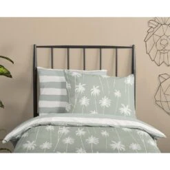 Good Morning Dekbedovertrek "Summer" - Groen - (120x150 Cm) -Kwaliteit Geselecteerde Dekbedovertrekkenwinkel 1000094412 0110