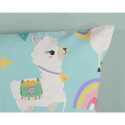 Good Morning Dekbedovertrek "Lamalife" - Multi - (140x220 Cm) -Kwaliteit Geselecteerde Dekbedovertrekkenwinkel 1000094427 0111