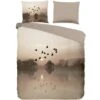 Good Morning Dekbedovertrek "Sense" - Zand - (200x220 Cm) -Kwaliteit Geselecteerde Dekbedovertrekkenwinkel 1000094432