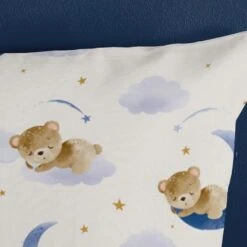 Good Morning Dekbedovertrek "Sleeping" - Ecru - (100x135 Cm) -Kwaliteit Geselecteerde Dekbedovertrekkenwinkel 1000094456 0102