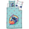 Disney Lilo & Stitch Dekbedovertrek Surf - 140 X 200 + 65 X 65 Cm - Katoen -Kwaliteit Geselecteerde Dekbedovertrekkenwinkel 1000095923