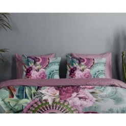 HIP Dekbedovertrek "Bandhura" - Multi - (240x220 Cm) -Kwaliteit Geselecteerde Dekbedovertrekkenwinkel 1000096046 0110