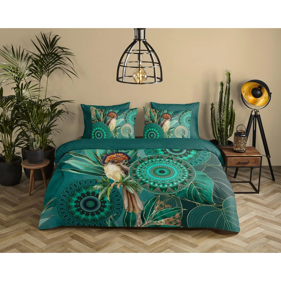 HIP Dekbedovertrek "Damali" - Multi - (140x220 Cm) 4 HIP Dekbedovertrek "Damali" - Multi - (140x220 Cm) - Afbeelding 2