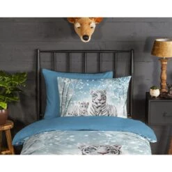 Good Morning Dekbedovertrek "Safe" - Blauw - (140x220 Cm) -Kwaliteit Geselecteerde Dekbedovertrekkenwinkel 1000097045 0110