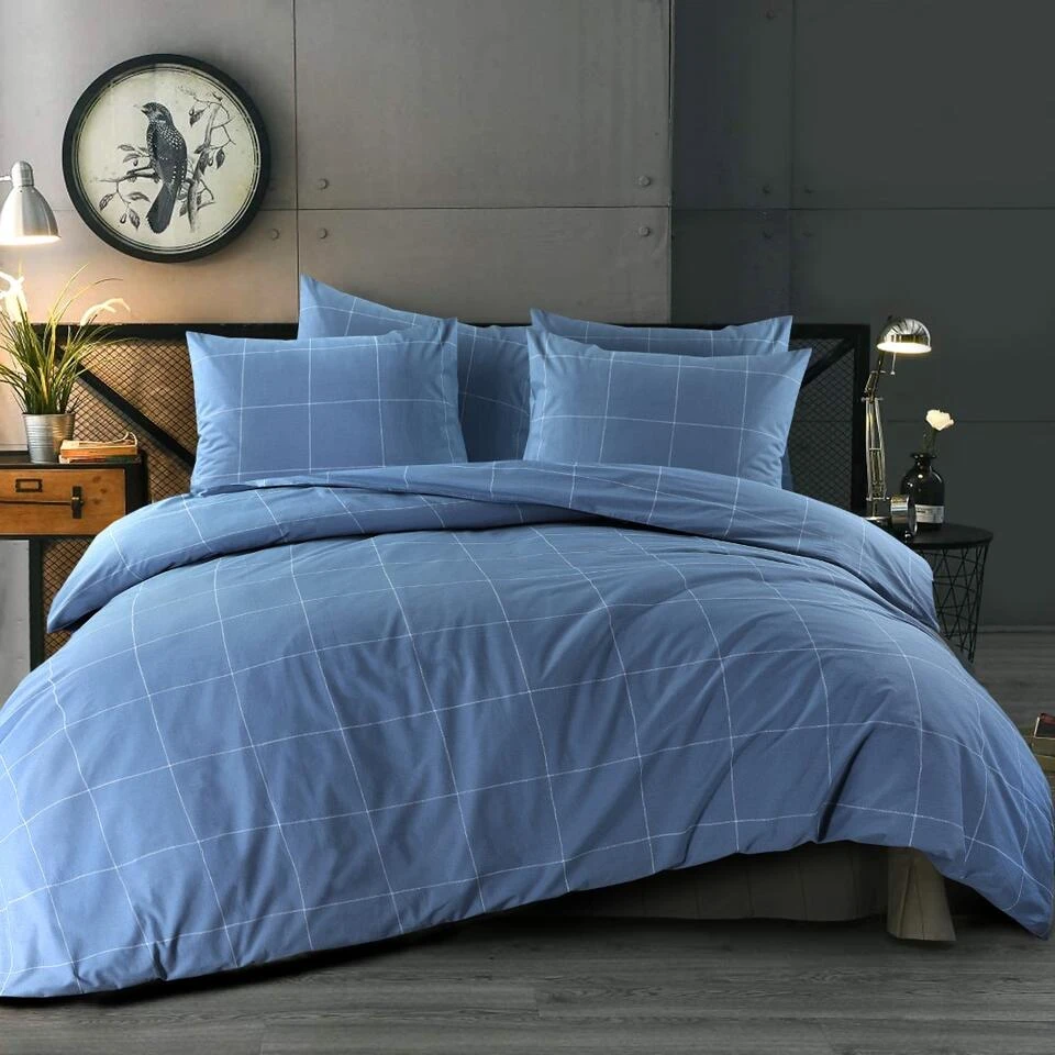 Day Dream Duuk - Dekbedovertrek - Lits-jumeaux - 240x200/220 Cm - Blauw 3 Day Dream Duuk - Dekbedovertrek - Lits-jumeaux - 240x200/220 Cm - Blauw - Afbeelding 2