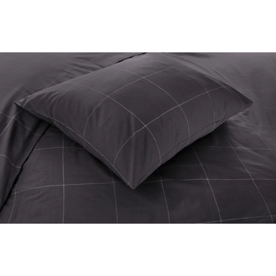 Day Dream Duuk - Dekbedovertrek - Tweepersoons - 200x200/220 Cm - Grijs 6 Day Dream Duuk - Dekbedovertrek - Tweepersoons - 200x200/220 Cm - Grijs - Afbeelding 4