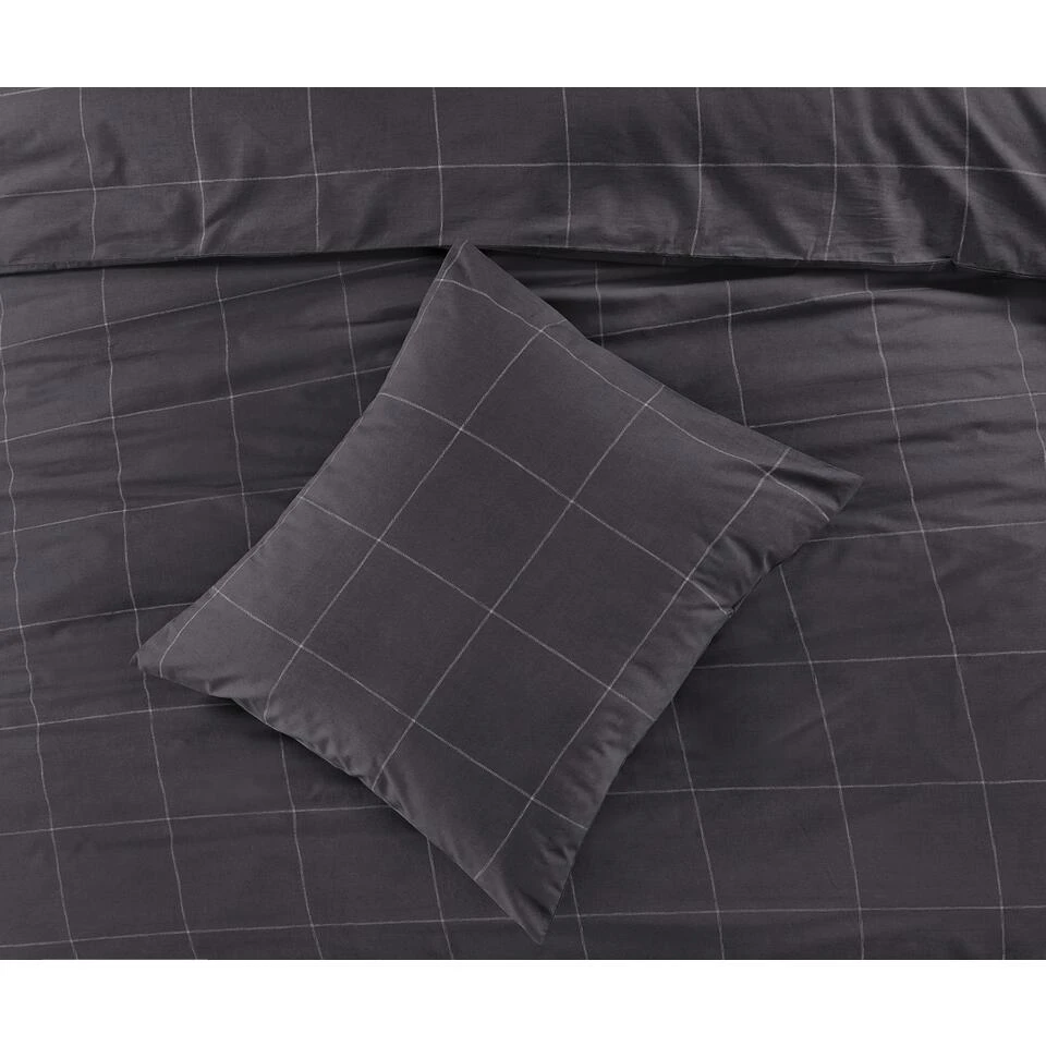 Day Dream Duuk - Dekbedovertrek - Tweepersoons - 200x200/220 Cm - Grijs 4 Day Dream Duuk - Dekbedovertrek - Tweepersoons - 200x200/220 Cm - Grijs - Afbeelding 2