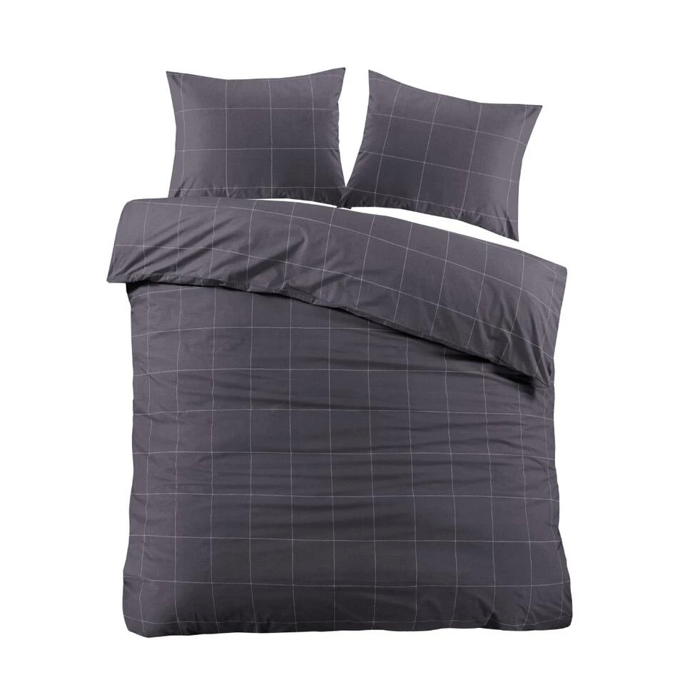Day Dream Duuk - Dekbedovertrek - Tweepersoons - 200x200/220 Cm - Grijs 3 Day Dream Duuk - Dekbedovertrek - Tweepersoons - 200x200/220 Cm - Grijs