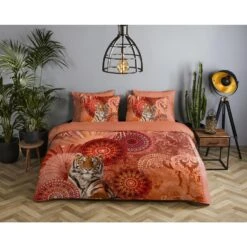 HIP Dekbedovertrek "Anakin" - Terra - (140x220 Cm) -Kwaliteit Geselecteerde Dekbedovertrekkenwinkel 1000097563 0101