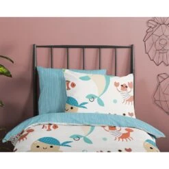 Good Morning Dekbedovertrek "Seaworld" - Multi - (120x150 Cm) -Kwaliteit Geselecteerde Dekbedovertrekkenwinkel 1000098856 0110