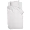 Ambiante Dekbedovertrek Bamboo Uni White-1-persoons (140 X 200/220 Cm) -Kwaliteit Geselecteerde Dekbedovertrekkenwinkel 1000098859