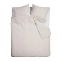 Ambiante Dekbedovertrek Bamboo Uni Sand-Lits-jumeaux (260 X 200/220 Cm)