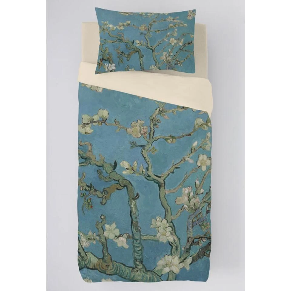 Zavelo Dekbedovertrek Van Van Gogh Almond Blossom -200x200/220 6 Zavelo Dekbedovertrek Van Van Gogh Almond Blossom -200x200/220 - Afbeelding 4