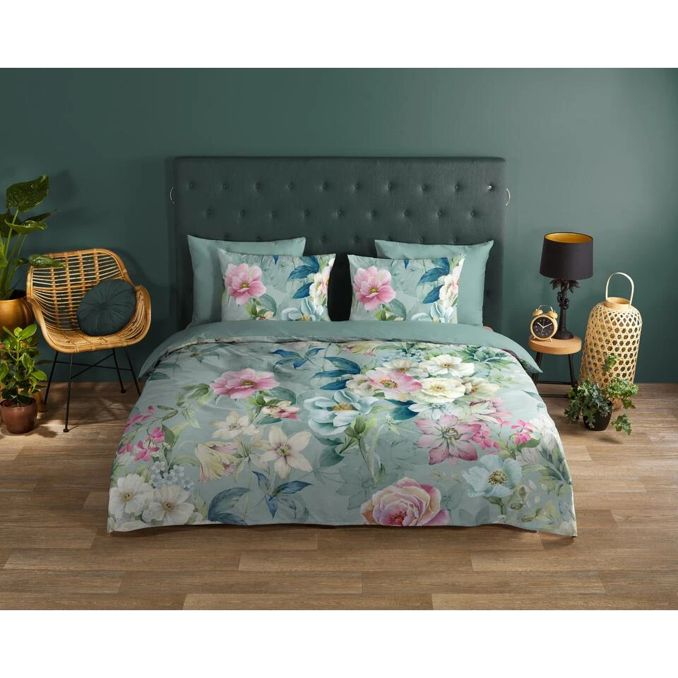 Good Morning Dekbedovertrek "Casa" - Multi - (200x220 Cm) 4 Good Morning Dekbedovertrek "Casa" - Multi - (200x220 Cm) - Afbeelding 2