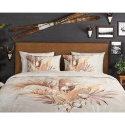 Good Morning Dekbedovertrek "Gia" - Zand - (140x220 Cm) -Kwaliteit Geselecteerde Dekbedovertrekkenwinkel 1000099005 0110