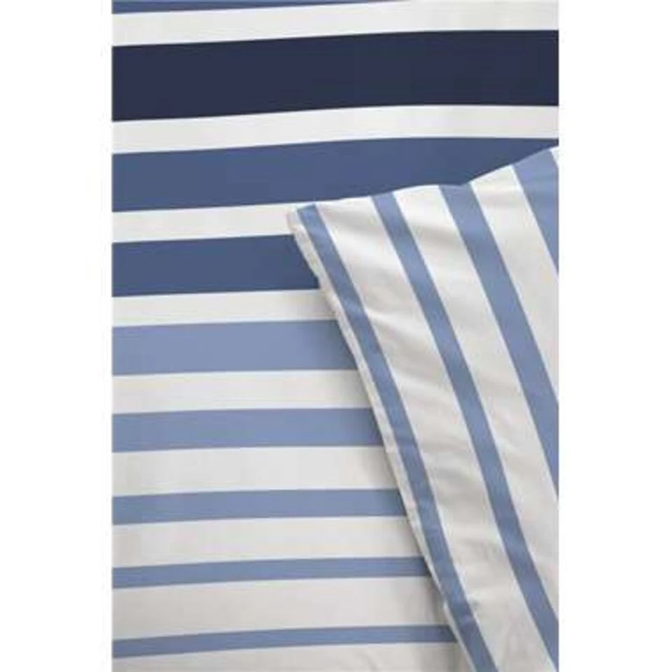 Byrklund Dekbedovertrek Beach Feel With Stripes - 240x220 Cm - Blauw 4 Byrklund Dekbedovertrek Beach Feel With Stripes - 240x220 Cm - Blauw - Afbeelding 2