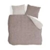 Walra - Dekbedovertrek Casual Beauty - 200x220 Cm - Taupe / Zand -Kwaliteit Geselecteerde Dekbedovertrekkenwinkel 1140579299