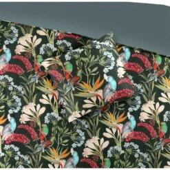 Papillon Dekbedovertrek Helena - 240x200/220 Cm - Groen -Kwaliteit Geselecteerde Dekbedovertrekkenwinkel 1197287804 0102