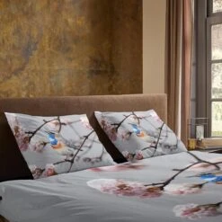 Pure Dekbedovertrek Vogel Blauwborst-Lits-jumeaux (240 X 200/220 Cm) -Kwaliteit Geselecteerde Dekbedovertrekkenwinkel 11ee193072f44d32a9ccc1bdd93d0ac6 1