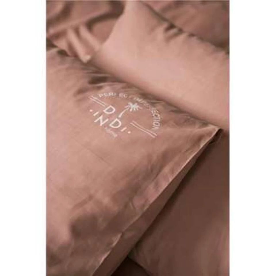 Dindi Home - Dekbedovertrek Plain Beauty - 240x220 Cm - Terra 4 Dindi Home - Dekbedovertrek Plain Beauty - 240x220 Cm - Terra - Afbeelding 2