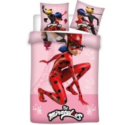 Miraculous Dekbedovertrek Duo - Eenpersoons - 140 X 200 Cm - Roze 5 Miraculous Dekbedovertrek Duo - Eenpersoons - 140 X 200 Cm - Roze -Kwaliteit Geselecteerde Dekbedovertrekkenwinkel 1286592448 0101