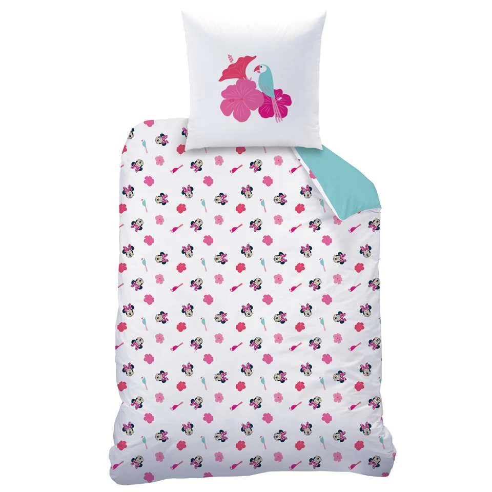 Disney Minnie Mouse Tropics - Dekbedovertrek-140x200cm 6 Disney Minnie Mouse Tropics - Dekbedovertrek-140x200cm - Afbeelding 4