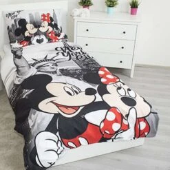 Disney Minnie Mouse New York - Dekbedovertrek-140x200cm -Kwaliteit Geselecteerde Dekbedovertrekkenwinkel 1322387638 0101