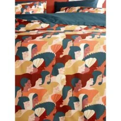 De Witte Lietaer Dekbedovertrek Anaïs - 140 X 200/220 Cm - Groen -Kwaliteit Geselecteerde Dekbedovertrekkenwinkel 1327025432 0102