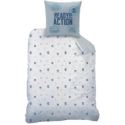 Playmobil Team Dekbedovertrek - Eenpersoons - 140 X 200 Cm - Multi -Kwaliteit Geselecteerde Dekbedovertrekkenwinkel 1328651879 0102