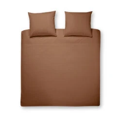 Papillon Deluxe+ Dekbedovertrek Mendoza - 200 Cm - Koperkleurig