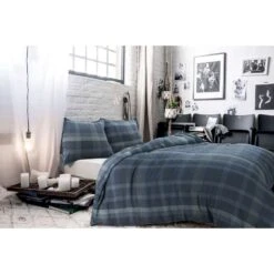 BLCKOUT Washington - Dekbedovertrek - 240x200/220 Cm - Blauw -Kwaliteit Geselecteerde Dekbedovertrekkenwinkel 1548956466 0101