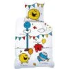 Monsieur Madame Happy Time Dekbedovertrek-140x200cm -Kwaliteit Geselecteerde Dekbedovertrekkenwinkel 1615975678