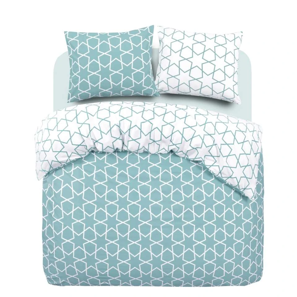 Day Dream Dekbedovertrek Floor - 200x200/220 Cm - Blauw 3 Day Dream Dekbedovertrek Floor - 200x200/220 Cm - Blauw