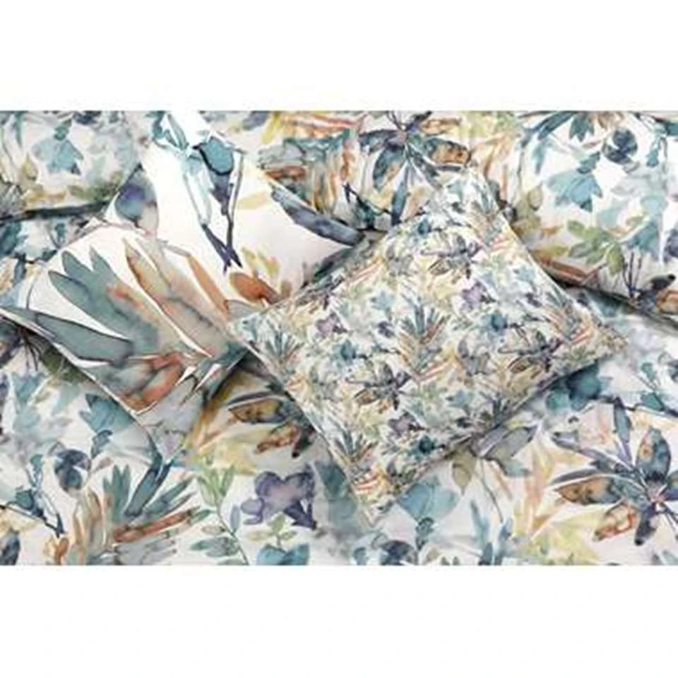 Papillon Dekbedovertrek Leaves - 200x200/220 Cm - Multikleur 6 Papillon Dekbedovertrek Leaves - 200x200/220 Cm - Multikleur - Afbeelding 4