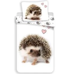 Animal Pictures Egel - Dekbedovertrek-140x200cm