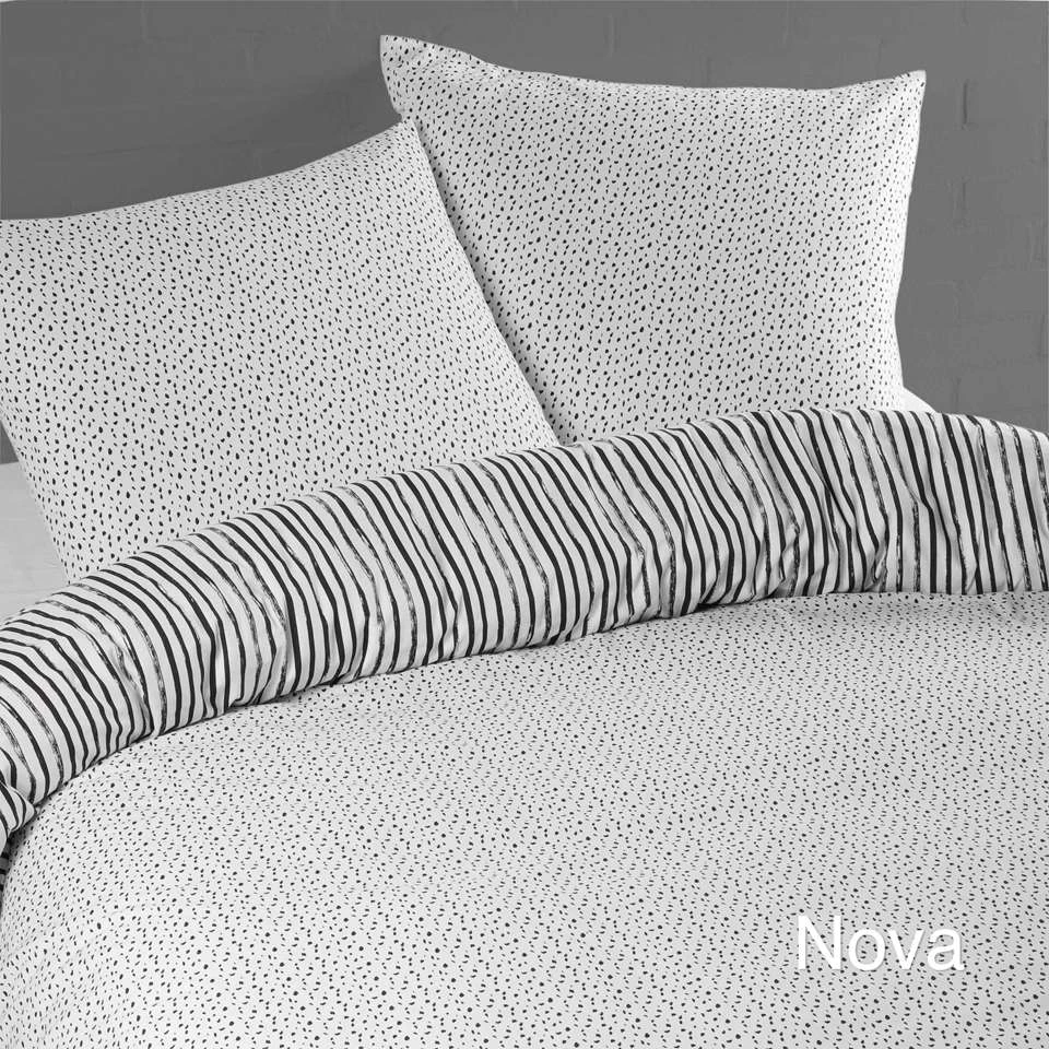 Day Dream Dekbedovertrek Nova - 140x200/220 Cm - Wit 4 Day Dream Dekbedovertrek Nova - 140x200/220 Cm - Wit - Afbeelding 2