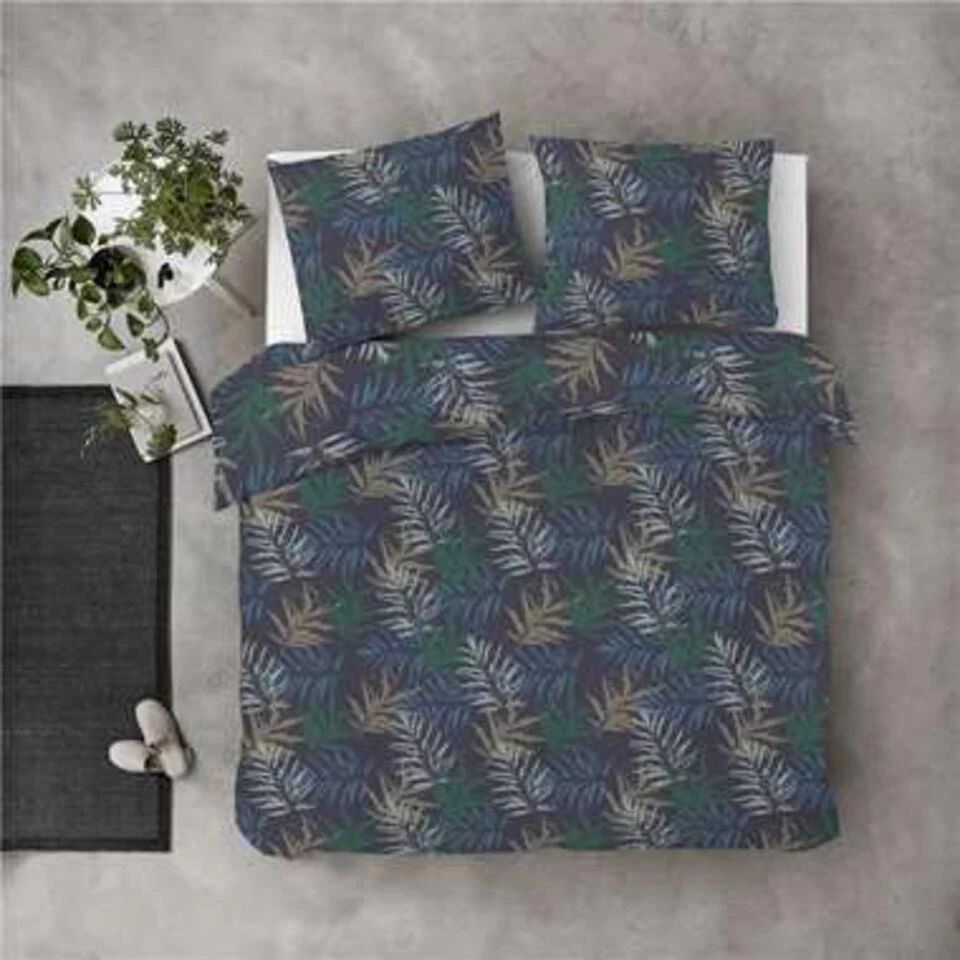 Byrklund - Dekbedovertrek Mysterious Jungle - 240x220 Cm - Blauw / Groen 5 Byrklund - Dekbedovertrek Mysterious Jungle - 240x220 Cm - Blauw / Groen - Afbeelding 3